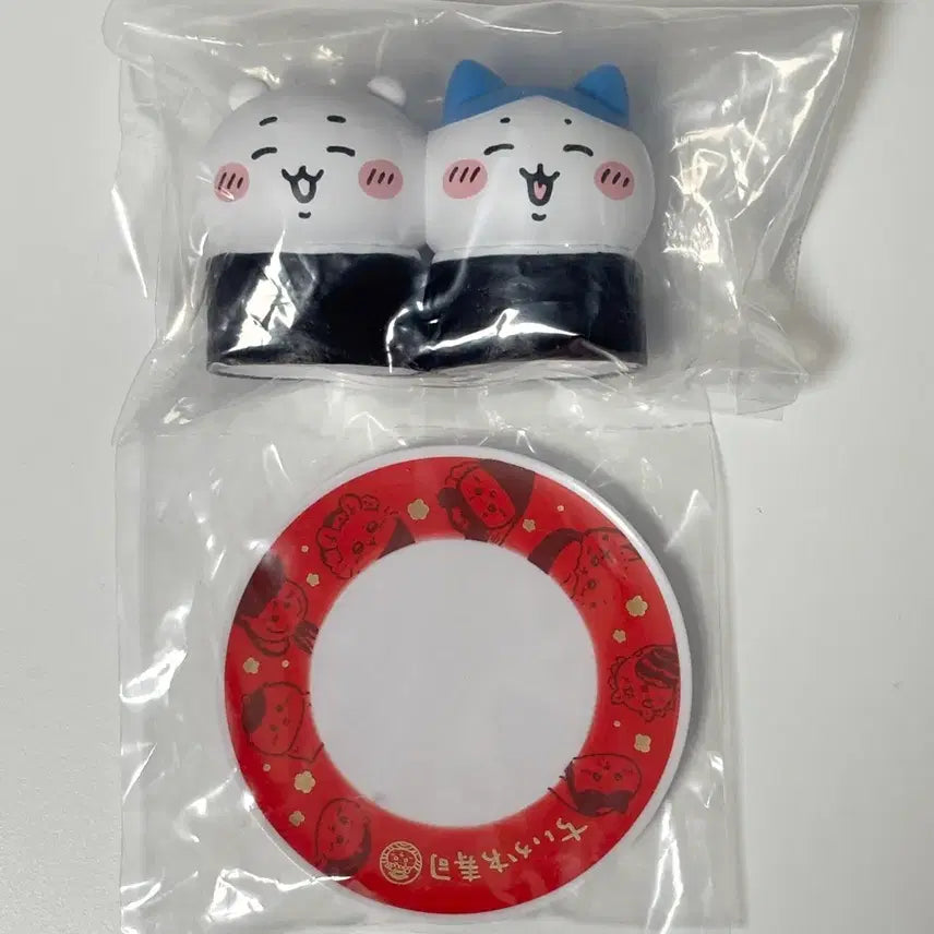 [BUNJANG] Chiikawa Sushi Pop-up Figure: Chiikawa &amp; Hachware (Sealed) / 치이카와 스시 팝업 피규어 치이카와 하치와레 미개봉