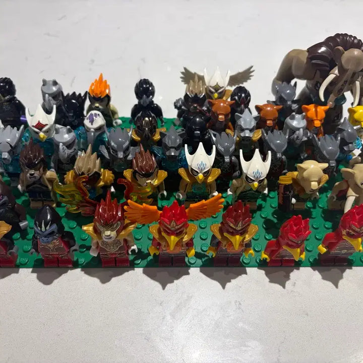 [BUNJANG] LEGO Legends of Chima Minifigure Bundle Set (48 Pieces) / 레고 키마 미니피규어 일괄