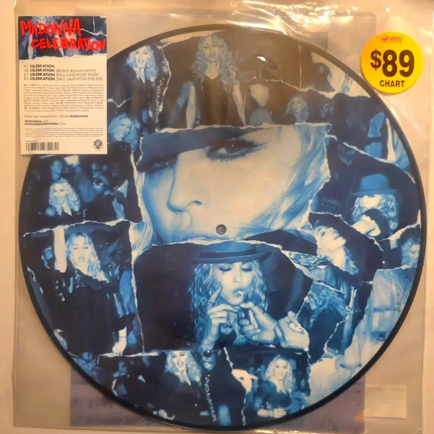 [BUNJANG] Madonna Celebration Picture Disc Vinyl Record / 마돈나 Madonna Celebration 셀레브레이션 LP (Picture Disc) 바이닐 Vinyl 레코드  Record