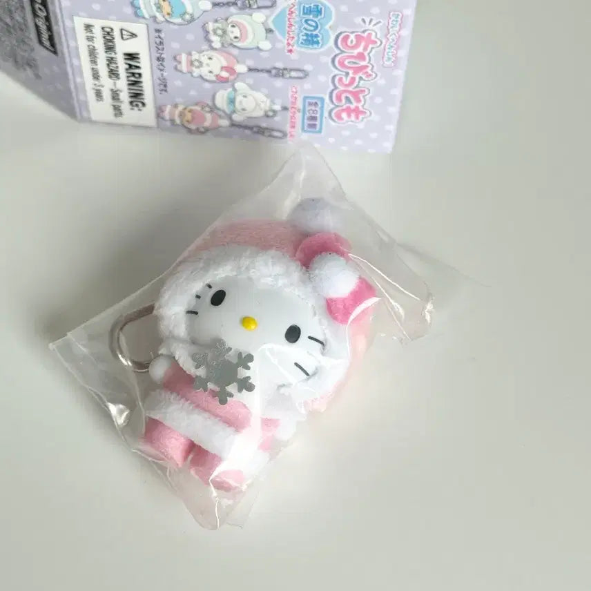 [BUNJANG] Sanrio Hello Kitty Snow Spirit Chibitomo Keyring (Sealed) / 산리오 헬로키티 눈의 정령 치비토모 키링 미개봉 새상품