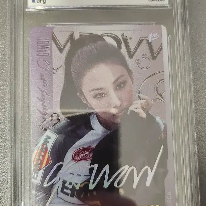 [SOLD OUT] [BUNJANG] Terri Miaow Gawon 50 Limited Signed Graded Card / 테레카 미야오 가원 50한정 사인 등급카드 등카 팝니다.