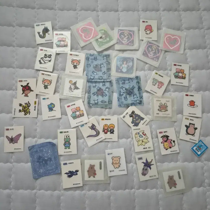 [BUNJANG] Pokemon Lenticular Pokemon Stickers Bundle Set / 포켓몬 렌티큘러 포켓몬 띠부씰 스티커 일괄