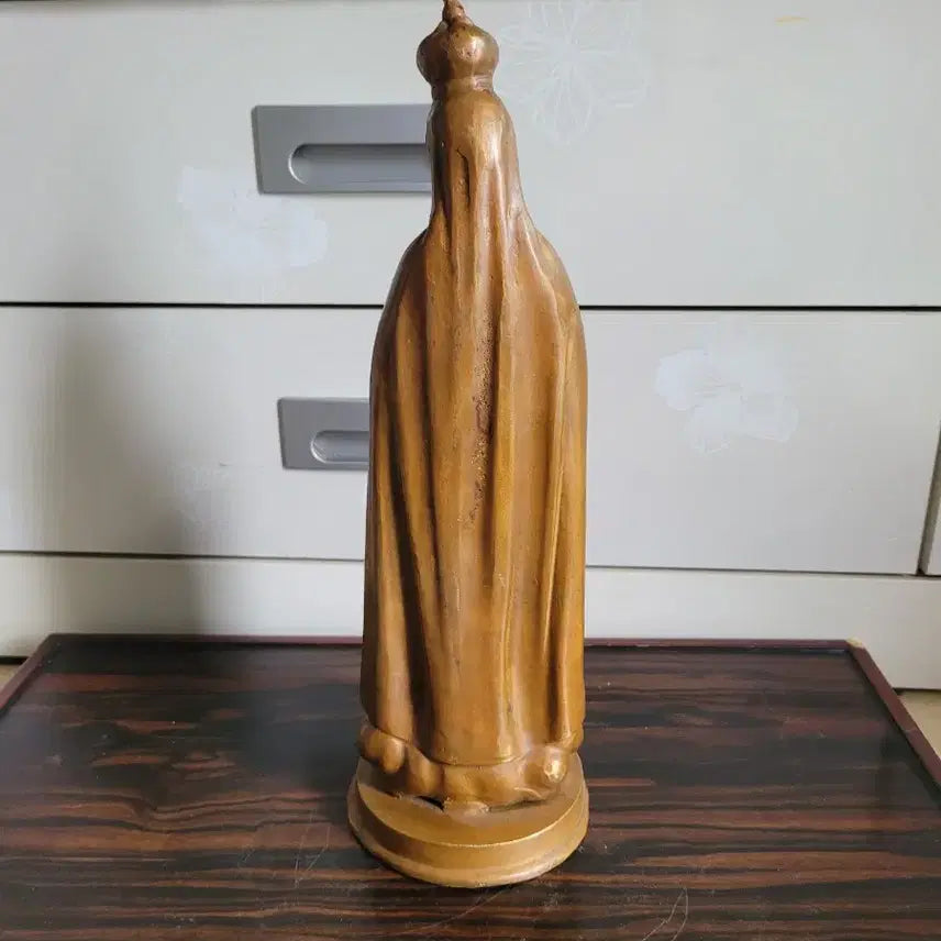 [BUNJANG] Red Copper Virgin Mary Statue / 적동 성모 마리아상