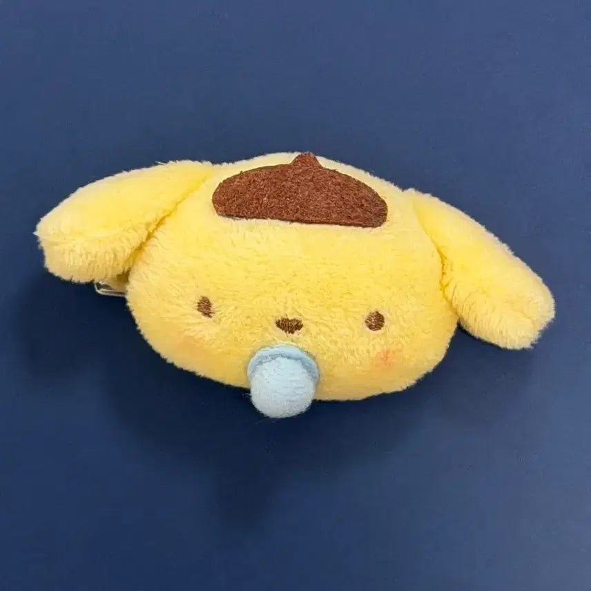 [BUNJANG] Sanrio Pompompurin Baby Face Hairpin / 산리오 폼폼푸린 베이비 페이스 헤어핀