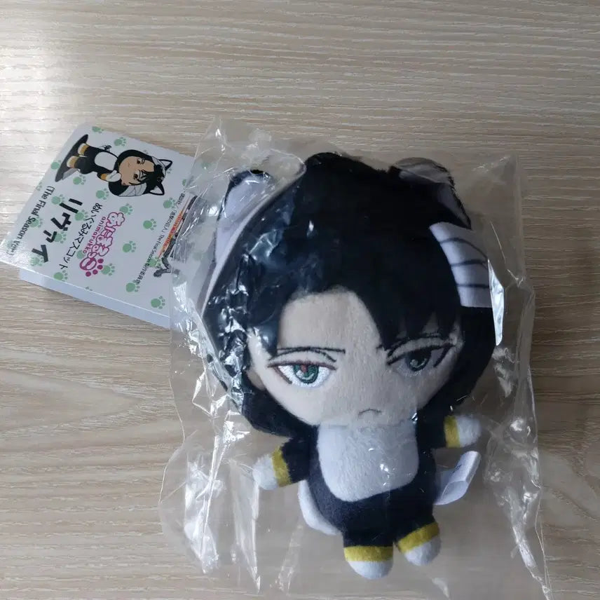 [BUNJANG] Attack on Titan Levi Lip Nui Plush Doll Animaruco Mascot / 진격의 거인 리바이 립뭉이 누이 인형 아니마루코 마스코트 진격거
