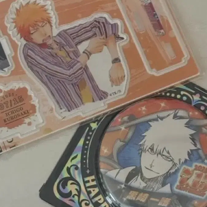 [BUNJANG] Bleach Ichigo Kurosaki 2025 Birthday Diorama Badge Bundle Set / 블리치 쿠로사키 이치고 2025 생일 디오라마 뱃지 일괄 판매
