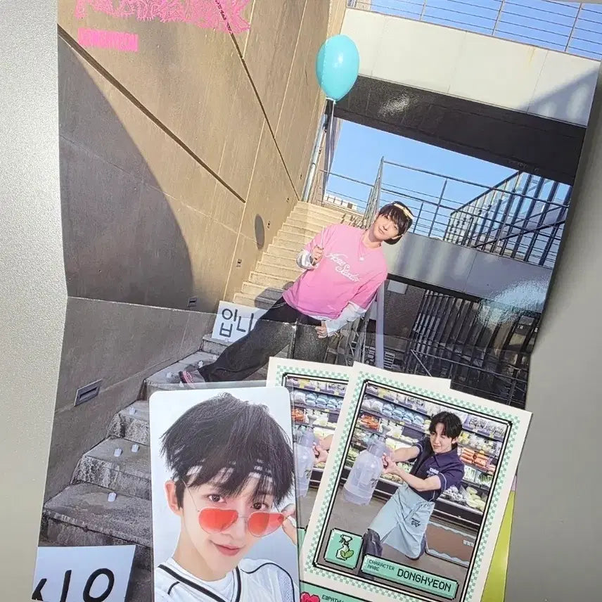 [BUNJANG] KICKFLIP Donghyun Photocard and Poster Set / 킥플립 동현 굿즈