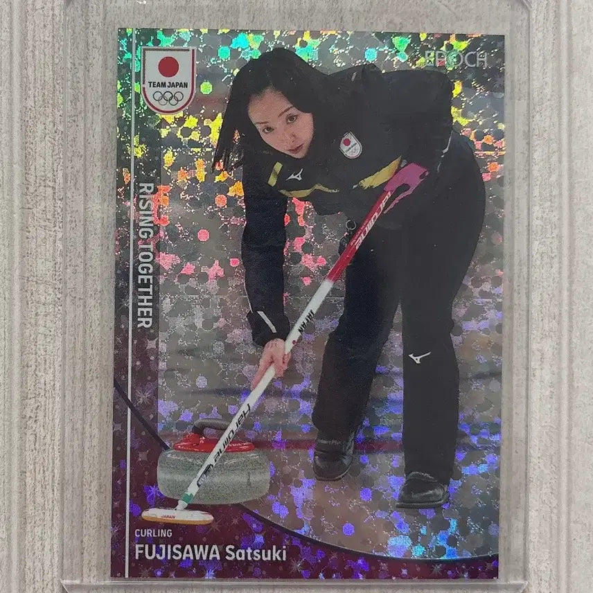 [BUNJANG] Epoch Curling Locosolale Fujisawa Satomi Card / EPOCH 컬링 로코 솔라레 후지사와 사츠키 카드