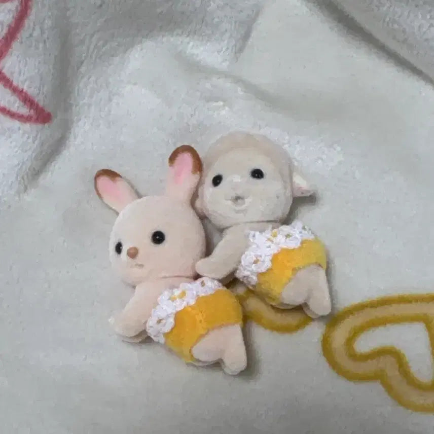[BUNJANG] Sylvanian Families Rabbit Baby Individual / 실바니안  토끼 아기 개별