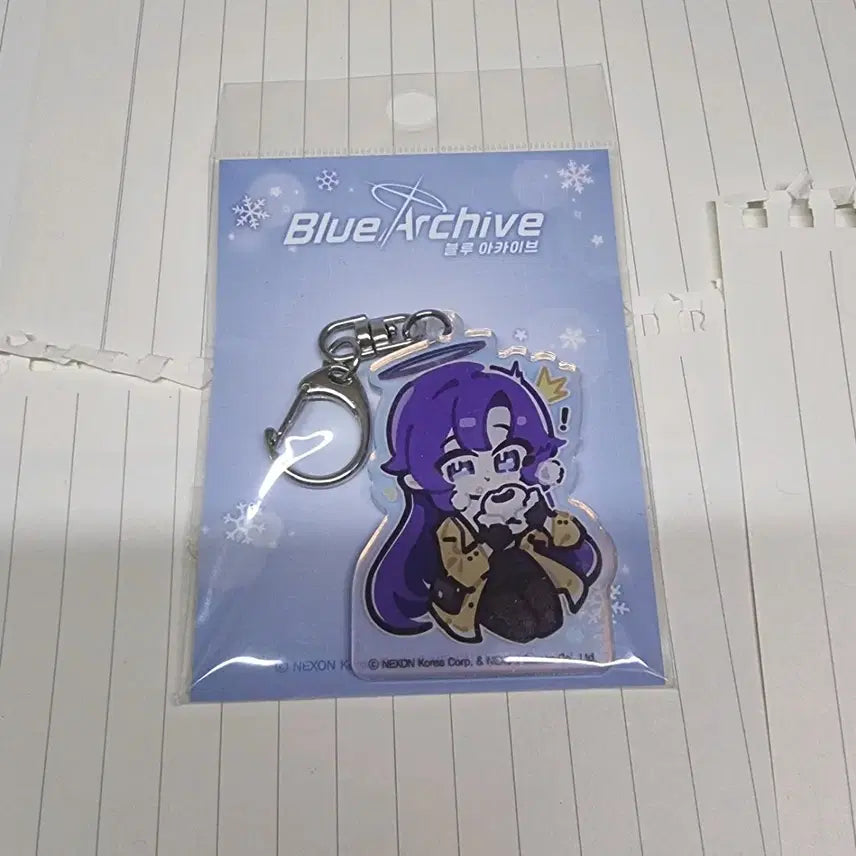 [BUNJANG] Blue Archive Yuuka Acrylic Stand &amp; Keychain Bundle / 블루아카이브 AGF 유우카 아크릴 스탠드,키링 일괄로 팝니다