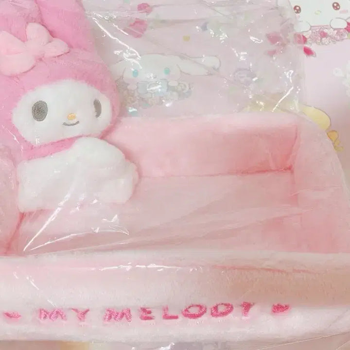 [BUNJANG] Sanrio My Melody Mascot Square Storage Tray Organizer / (정품)마이멜로디 마스코트 사각수납트레이 소품함