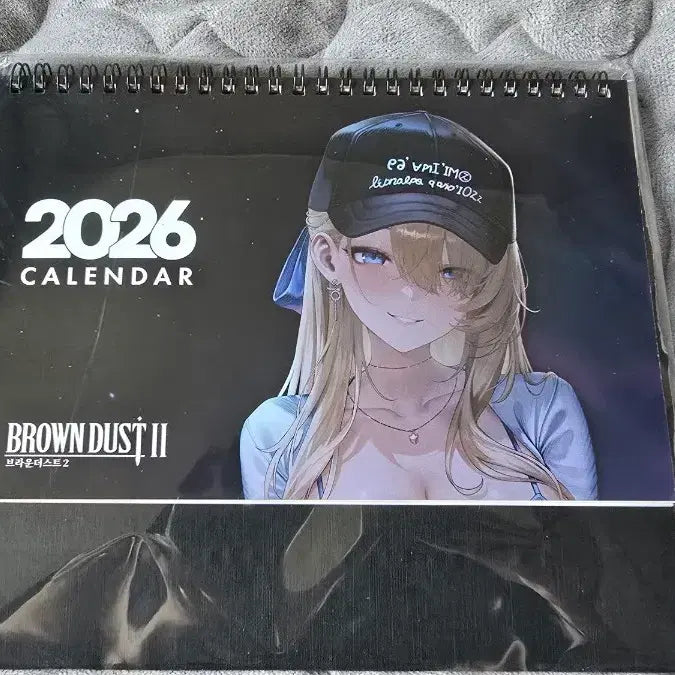 [BUNJANG] Brown Dust 2 2026 Calendar / 브라운더스트2 2026 캘린더 달력 미개봉