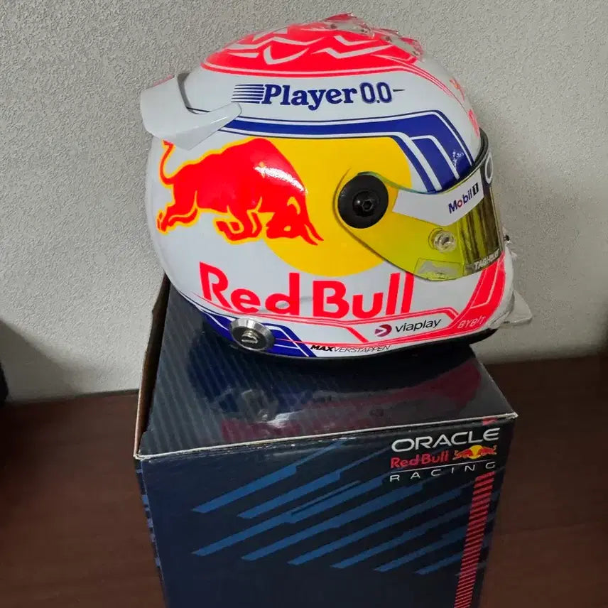 [BUNJANG] Red Bull Max Verstappen 2023 Helmet 1:2 Scale / 레드불 막스 베르스타펜 헬멧 2023 1:2사이즈