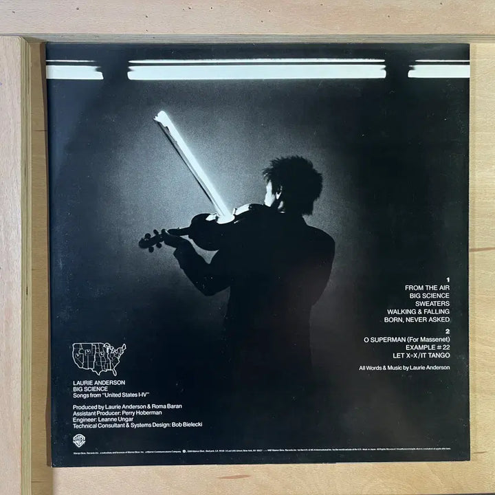 [BUNJANG] Laurie Anderson Big Science 1982 LP / Laurie Anderson Big Science 일본 1982년 LP