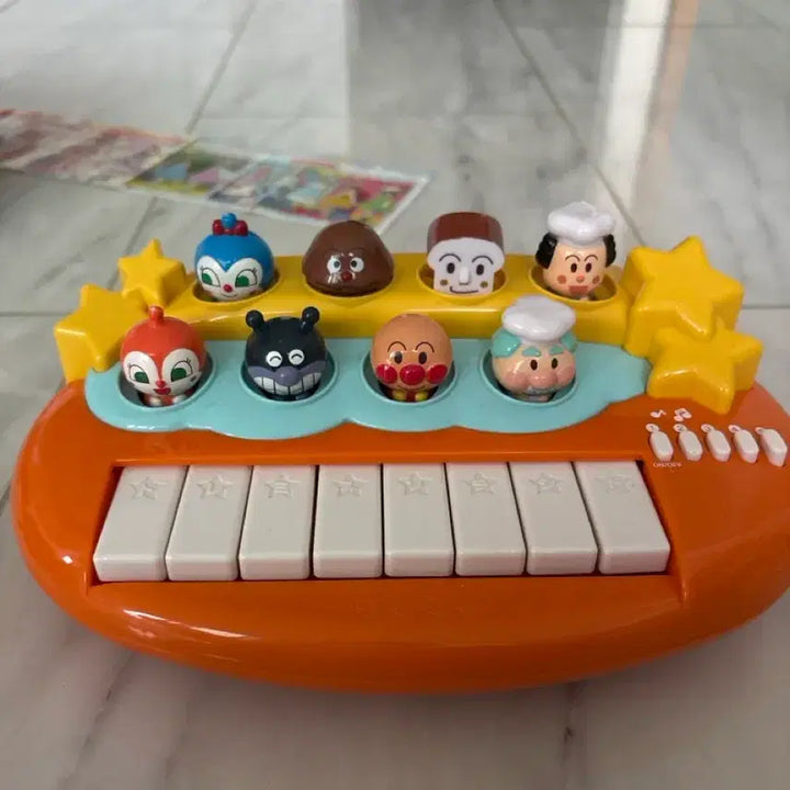 [BUNJANG] Anpanman Classic Piano Toy / 호빵맨 고전 피아노 장난감