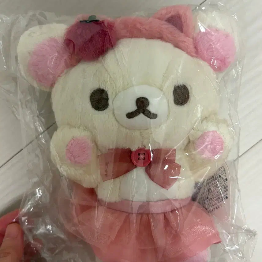 [BUNJANG] San-X Rilakkuma Strawberry Cat Plush / (초레어)코리락쿠마 스트로베리캣 누이(일주일내로 안팔리면 갠소)