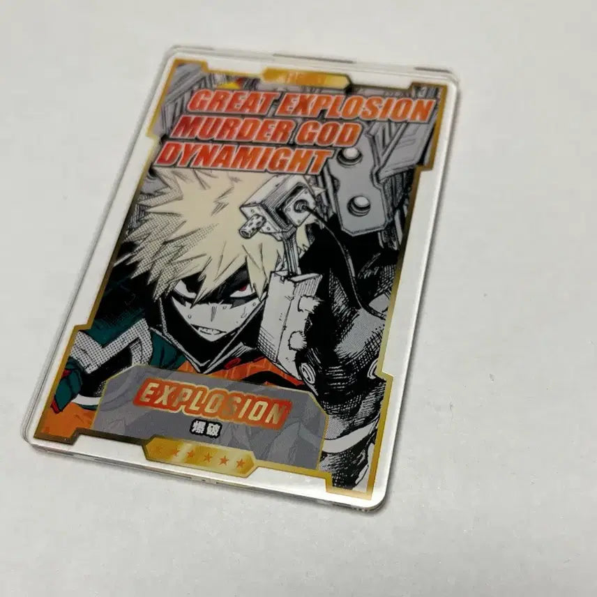 [BUNJANG] My Hero Academia Status Card Set 2 Bakugo / 히로아카 스테이터스 카드 2탄 바쿠고