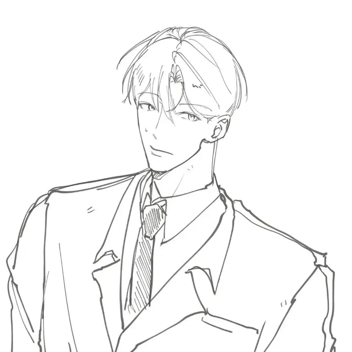 [BUNJANG] Character Sketch Commission (Male Focus, Bust) / 낙서 커미션