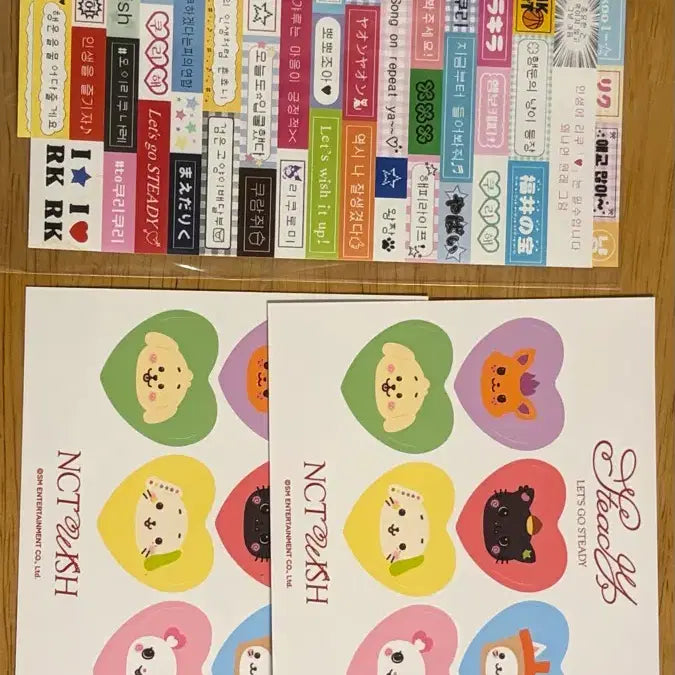 [BUNJANG] NCT WISH Steady Popup Sticker / Nct wish steady 스테디 팝업 스티커