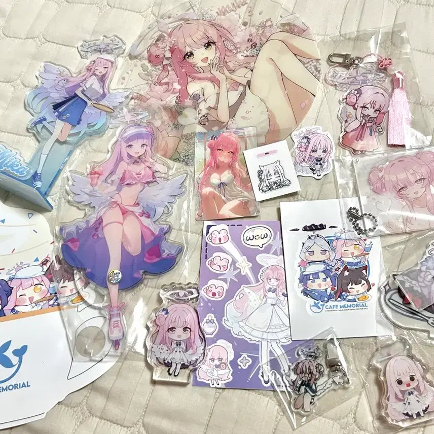 [BUNJANG] Blue Archive Mika Bundle Set Official &amp; Unofficial Goods / 일괄) 블루아카이브 미카 공식 비공식