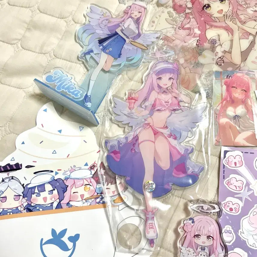 [BUNJANG] Blue Archive Mika Bundle Set Official &amp; Unofficial Goods / 일괄) 블루아카이브 미카 공식 비공식