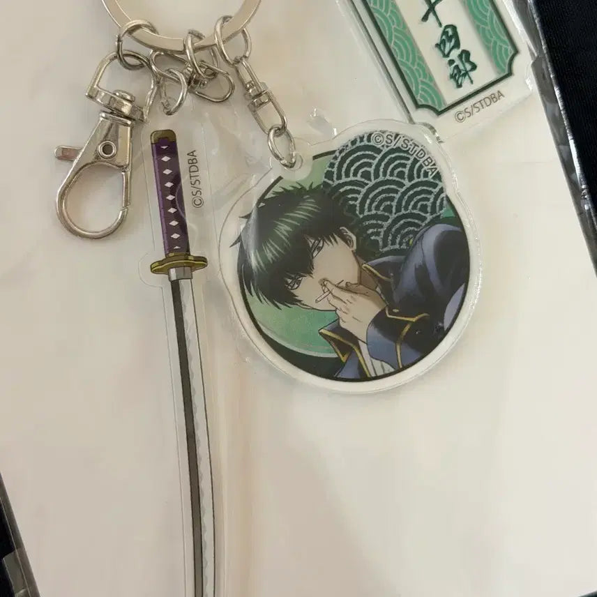 [BUNJANG] Gintama Don Quijote Low Angle Acrylic Keychain Hijikata / ( 미개봉 )은혼 돈키호테 로우앵글 아크릴 키링 히지카타