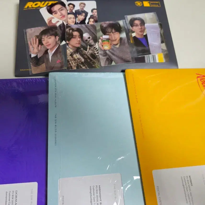 [BUNJANG] ENHYPEN Engine Version Album Bundle Set Photocard / 엔하이픈 개봉 미개봉 엔진반 앨범 포카 일괄 양도