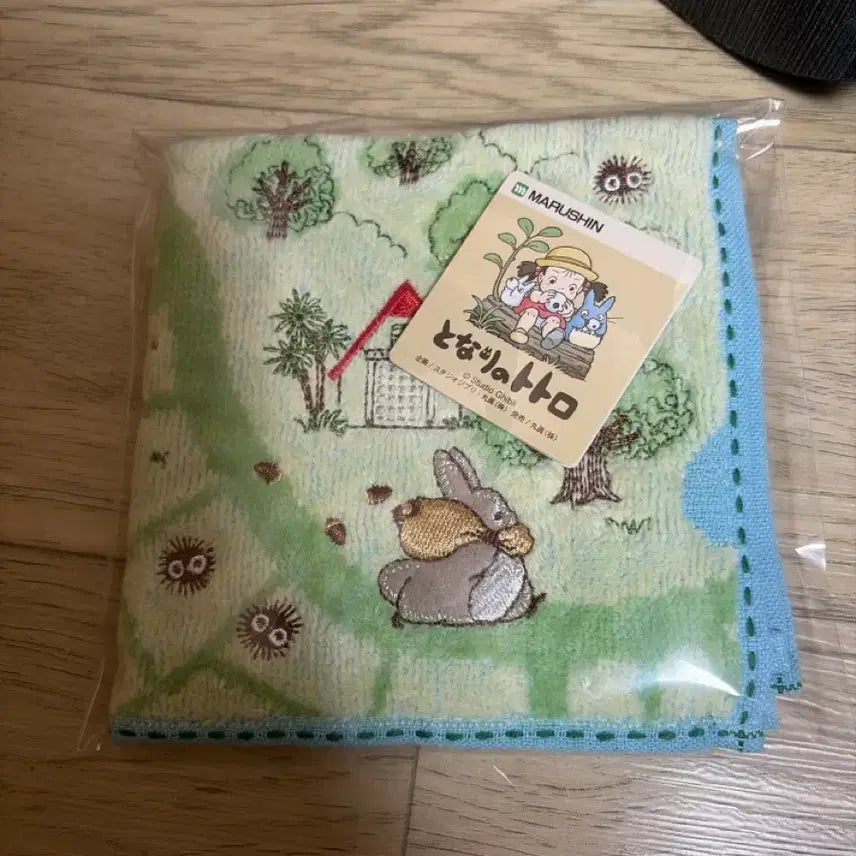 [BUNJANG] Studio Ghibli My Neighbor Totoro Handkerchief / 지브리 토토로 손수건