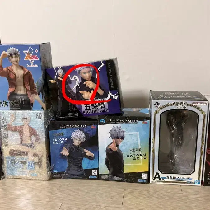 [BUNJANG] Gojo Satoru Figure Bundle Set / 고죠 피규어 일괄 판매합니다