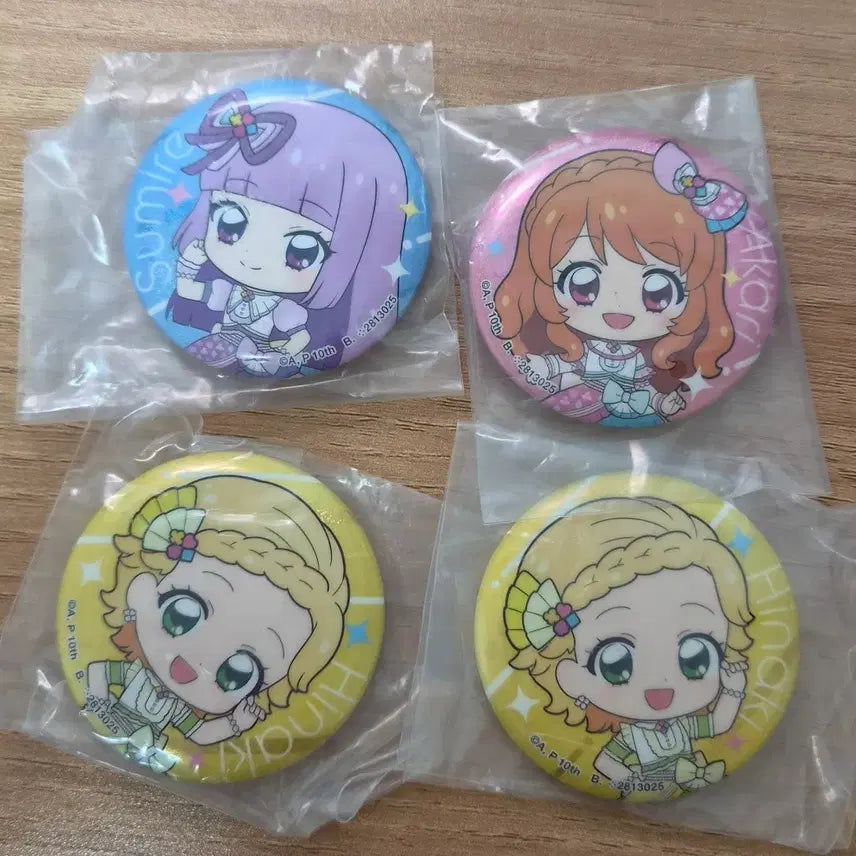 [BUNJANG] Katsupara Aikatsu! Can Badge Gacha Bundle Set / 카츠파라 아이카츠 캔뱃지 가챠 일괄