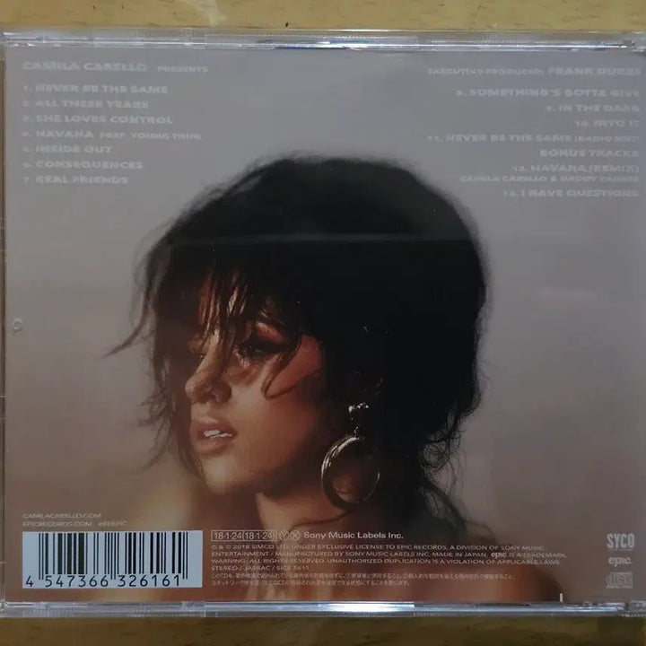 [BUNJANG] Camila Cabello Camila CD / CD 음반 Camila Cabello 카밀라 카베오 - Camila
