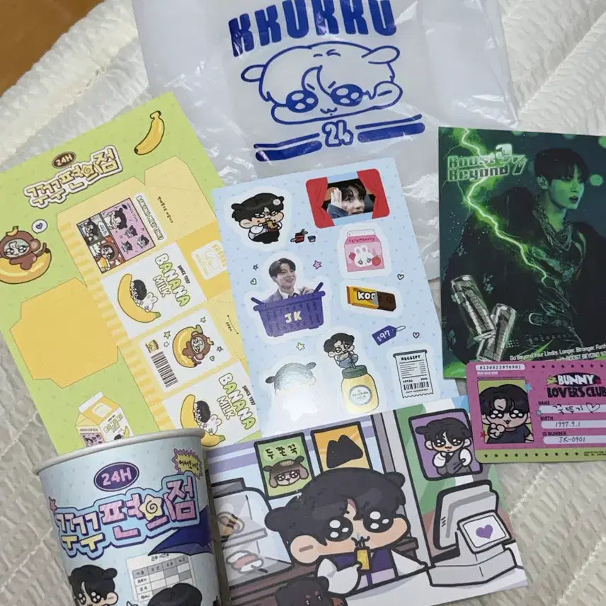 [BUNJANG] KooKoo Convenience Store Kkuggi Special Set / 꾸꾸편의점 꾹뚜기 특전 세트