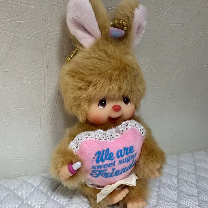 [BUNJANG] Authentic Monchhichi Sweet Sugar Chimutan Keychain / [정품] 몬치치 스위트슈가 치무탄 키링