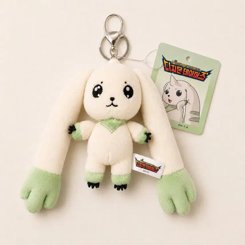 [BUNJANG] Digimon Tamers Terriermon Keychain / 디지몬 테이머즈 테리어몬 키링 디지몬 키링
