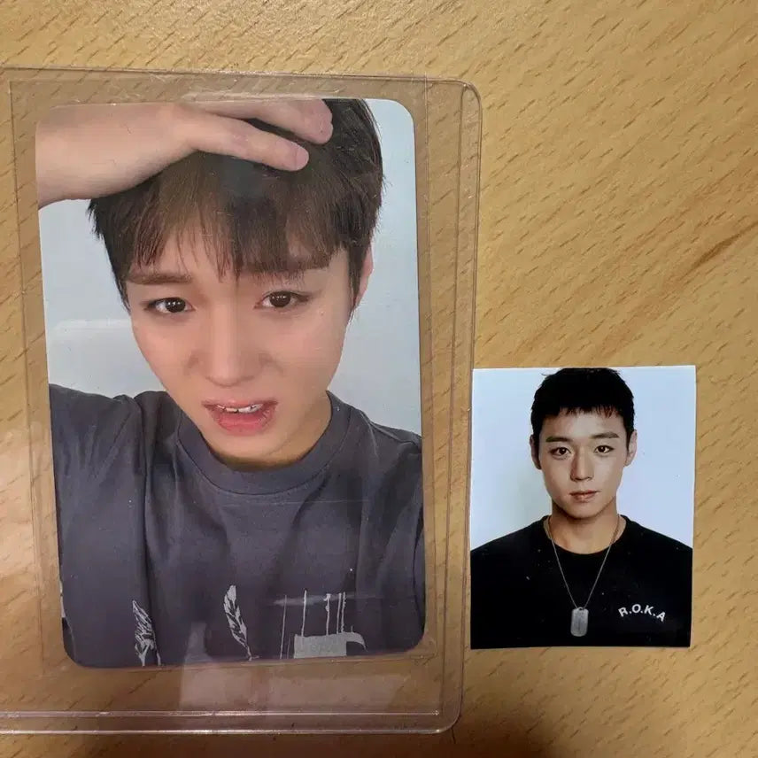 [BUNJANG] Park Jihoon Official Photocard &amp; ID Photo Set / 박지훈 공식 포토카드 포카 증명사진 세트