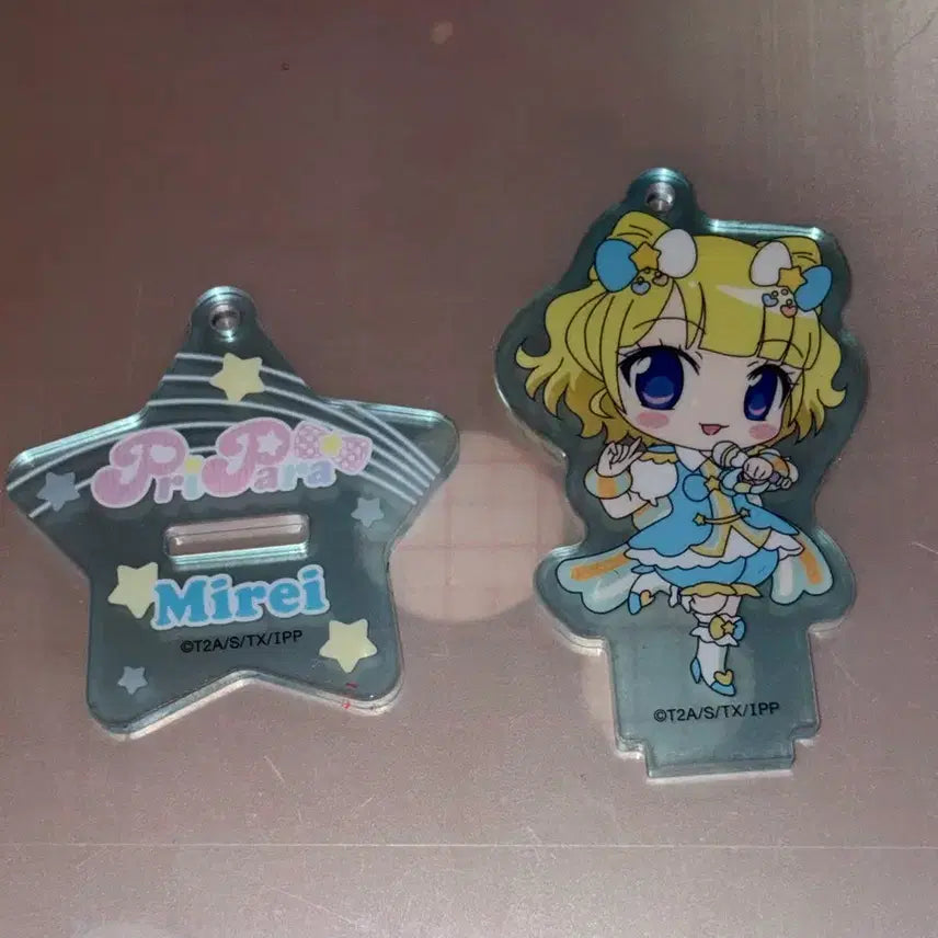 [BUNJANG] PriPara Mirei Acrylic Stand Keyring / 프리파라 미레이 아크릴 스탠드 키링