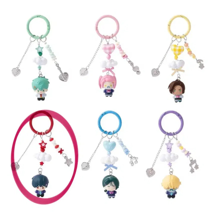 [BUNJANG] Alien Stage A-Stage School Stage Rice Grain Charm Keychain Ivan / 에일리언스테이지 에이스테 스쿨스테 쌀알 참 키링 이반