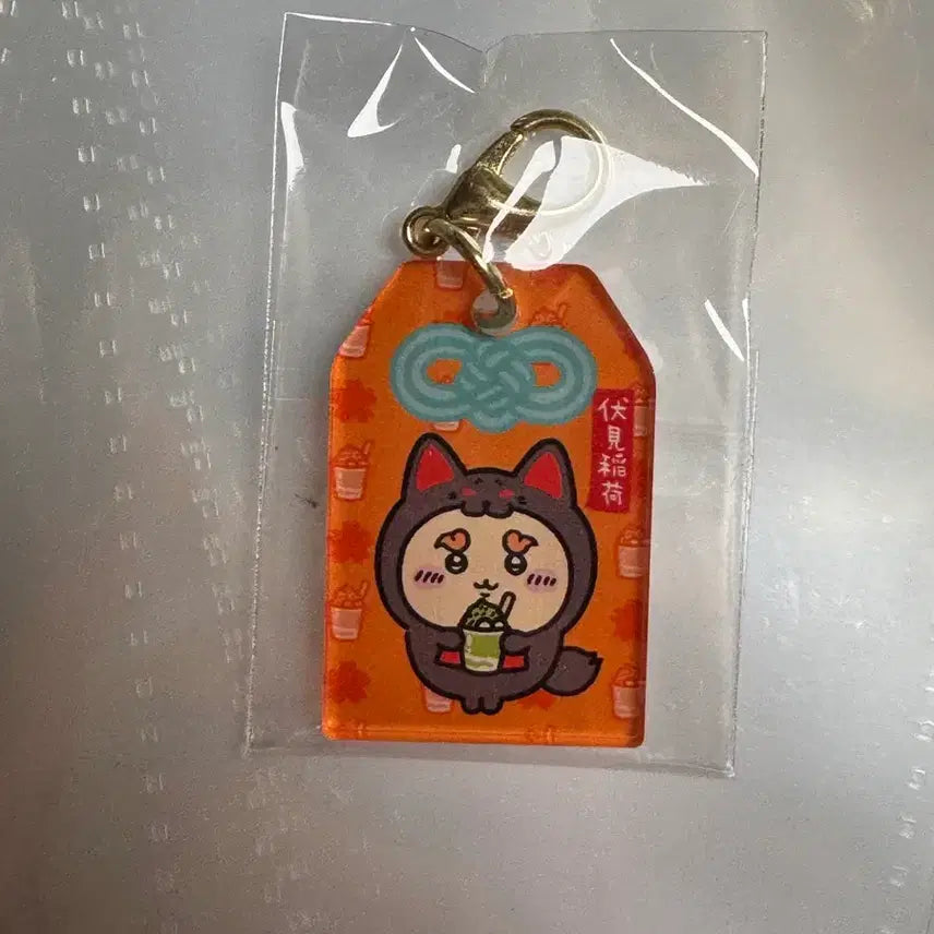 [BUNJANG] Munjakwi Shisa Acrylic Omamori Charm / 먼작귀 시사 아크릴 오마모리 부적