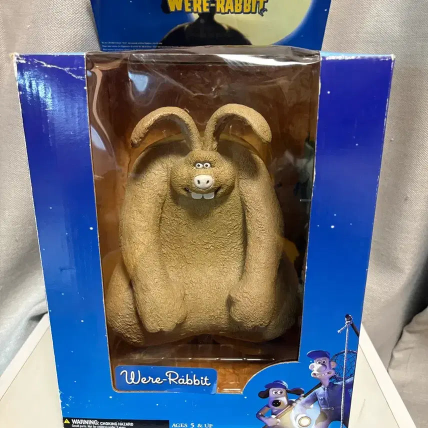 [BUNJANG] Wallace &amp; Gromit Giant Rabbit Figure / 월레스와 그로밋 거대토끼 피규어 팜