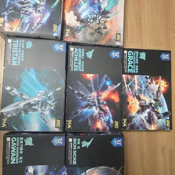 [BUNJANG] SNAA Knights of the Round Table Series 7종 Bundle Set (Sealed) / 미개봉 SNAA 원탁기사단 시리즈 7종 일괄 판매합니다.