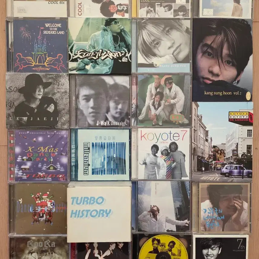 [BUNJANG] Various K-Pop Artist CD Collection (Cool, Koyote, Turbo, Roo&