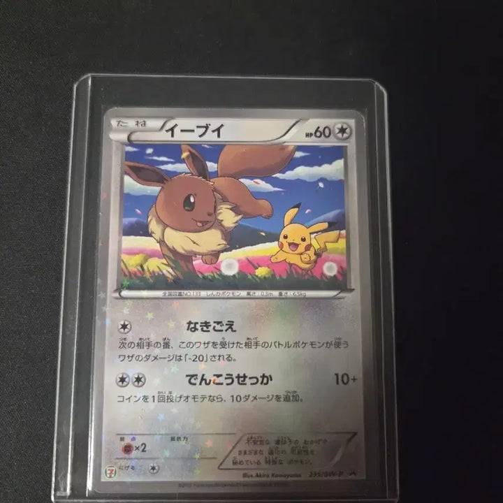 [BUNJANG] Pokemon Card Seven Promo Eevee Pikachu Card / 포켓몬카드 세븐프로모 이브이 피카츄 카드