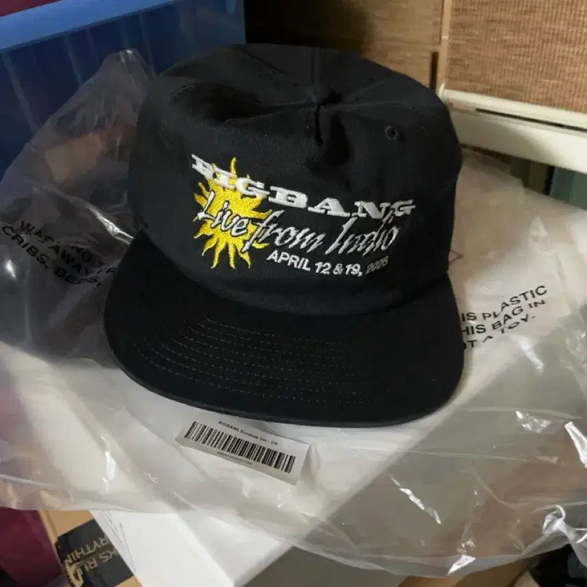 [BUNJANG] BIGBANG Coachella Sundays Cap / 빅뱅 코첼라 선데이즈 캡