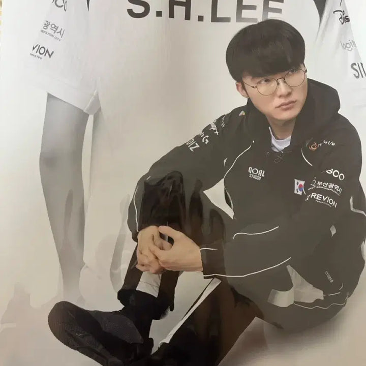 [BUNJANG] Faker Asian Games National Team Special Edition Poster / 아시안게임 아겜 국대 유니폼 특전 포스터 페이커 faker