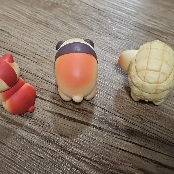 [BUNJANG] Animal Bakery Figure Bundle Set - Panda, Cat, Elephant / (일괄판매) 애니멀베이커리 피규어 판다 고양이 코끼리