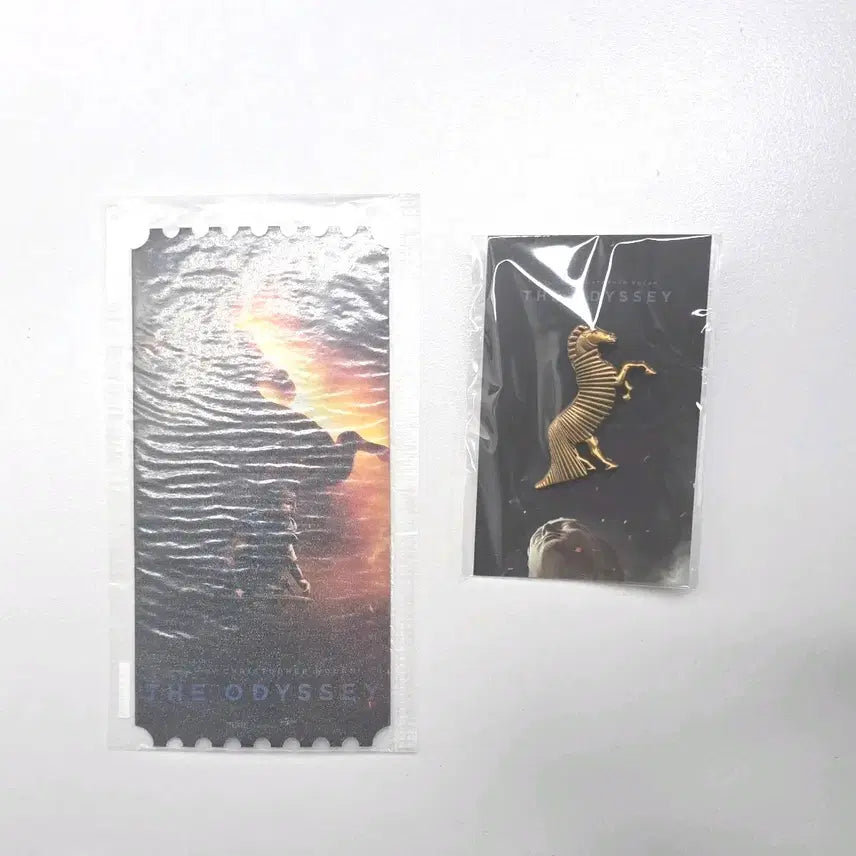 [BUNJANG] Odyssey Megabox Original Ticket &amp; Mokma Badge Set / 오디세이 메가박스 오리지널티켓, 목마 뱃지