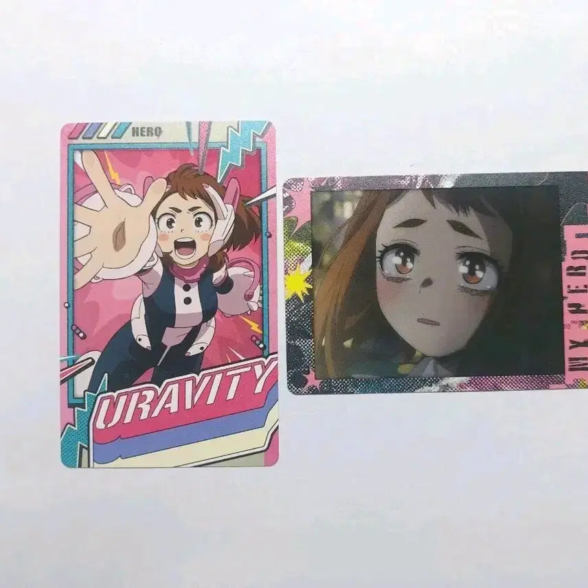 [BUNJANG] My Hero Academia Ururaka Ochaco Snap Mid 8th Edition Set / 나의 히어로 아카데미아 나히아 스냅마이드 8탄 우라라카 카드 일괄