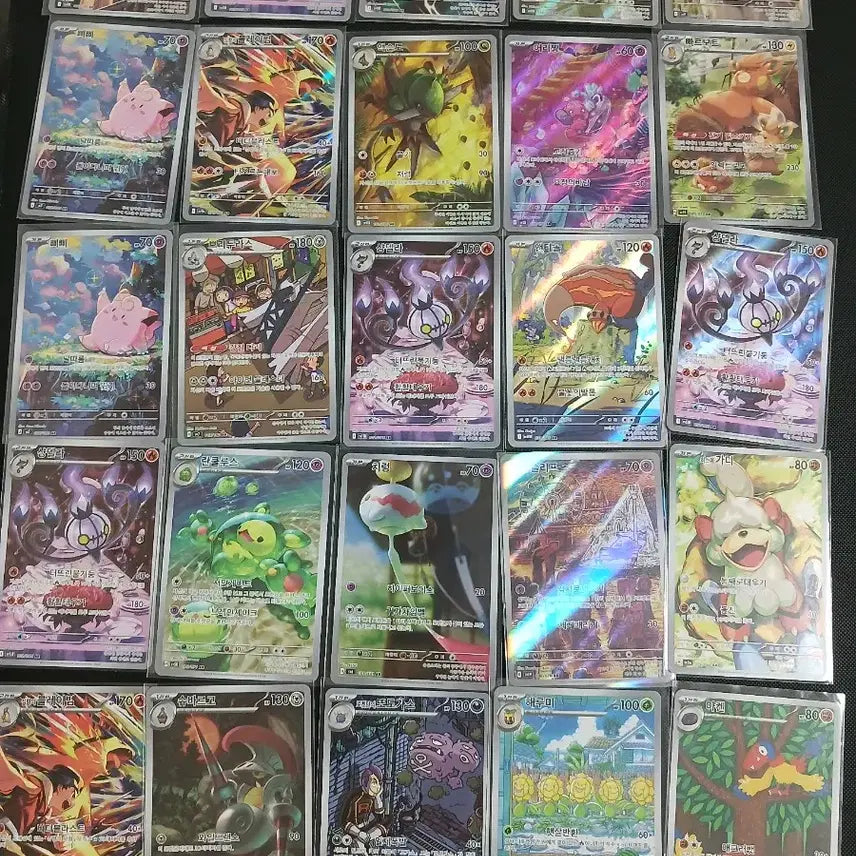 [BUNJANG] Pokemon AR Cards / 포켓몬 카드 주류ar 판매