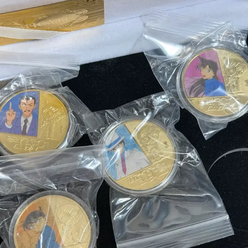 [BUNJANG] Detective Conan Commemorative Coin / 가격내렸습니다)코난 기념코인 일괄판매