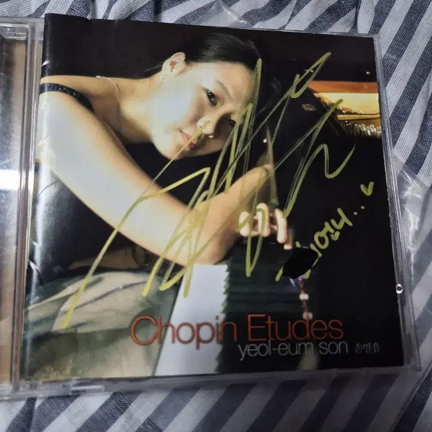 [BUNJANG] Yeol Eum Son Chopin Etudes CD Album (Signed Edition) / 손열음 쇼팽 에튀드 CD 앨범 (사인반)
